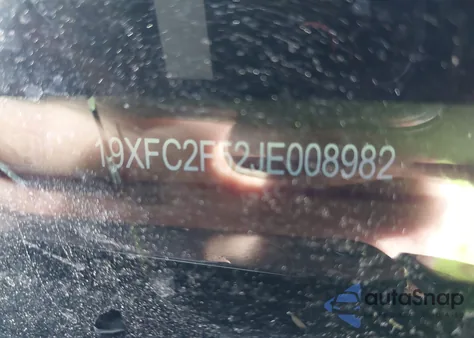 2018 Honda Civic Lx из США, поврежденный, VIN 19XFC2F52JE008982